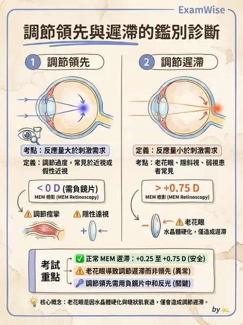 驗光師 - 調節功能異常與處置 - AI 圖文解析預覽