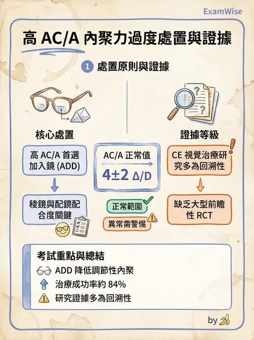 驗光師 - 調節功能異常與處置 - AI 圖文解析預覽