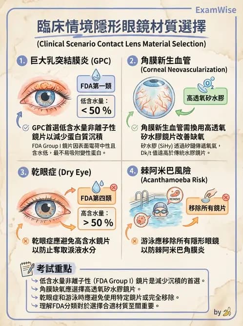 驗光師 - 硬式隱形眼鏡驗配與螢光判讀 - AI 圖文解析預覽