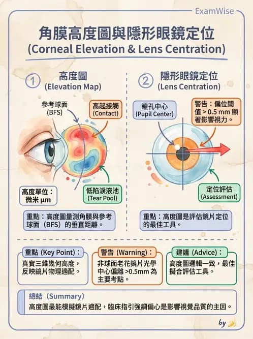 驗光師 - 老花隱形眼鏡驗配 - AI 圖文解析預覽