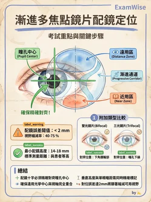驗光師 - 漸進多焦點鏡片 - AI 圖文解析預覽
