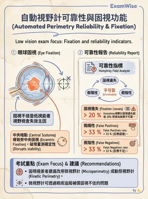 驗光師 - 視野評估與特殊族群檢查 - AI 圖文解析預覽