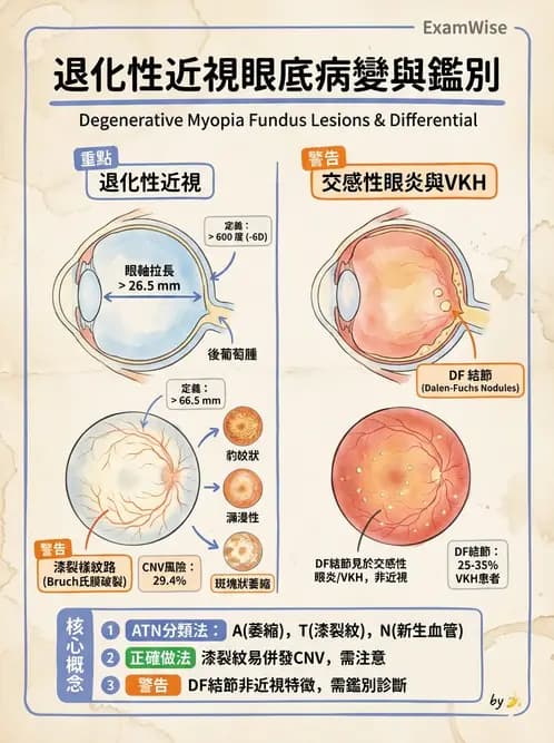 驗光師 - 近視併發症 - AI 圖文解析預覽
