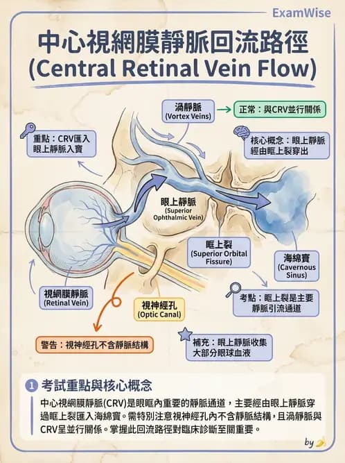 驗光師 - 眼循環系統 - AI 圖文解析預覽