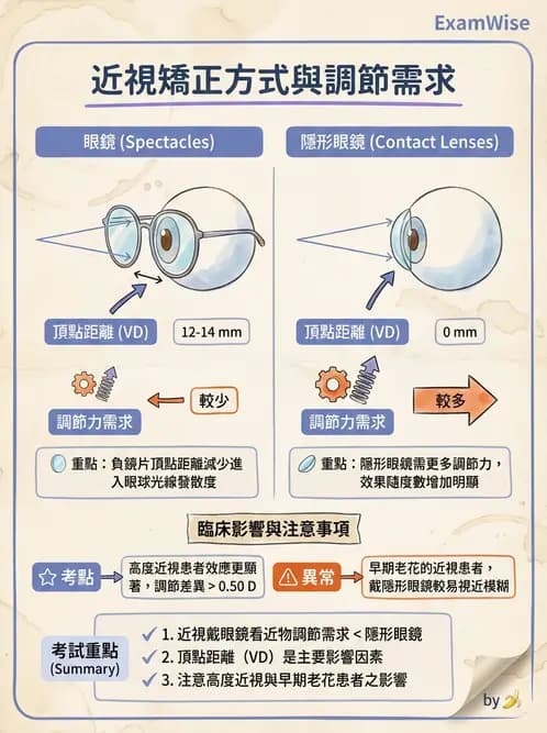 驗光師 - 景深、加入度與老花矯正 - AI 圖文解析預覽