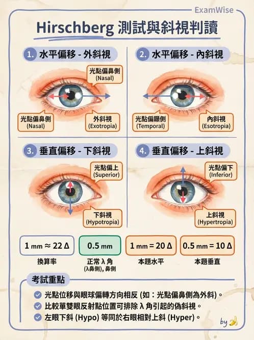 驗光師 - 斜視 - AI 圖文解析預覽