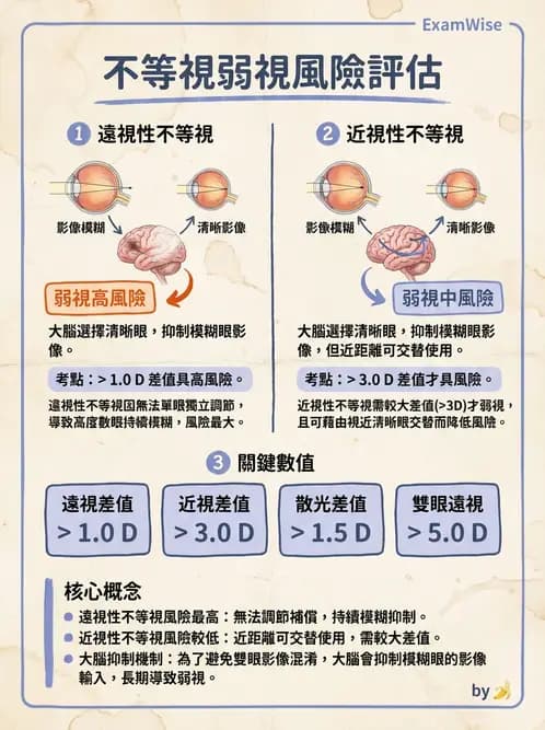 驗光師 - 弱視 - AI 圖文解析預覽
