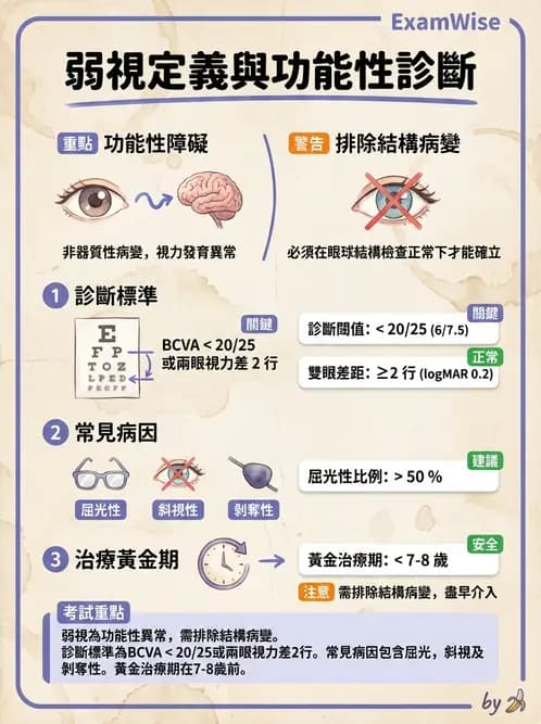 驗光師 - 弱視 - AI 圖文解析預覽