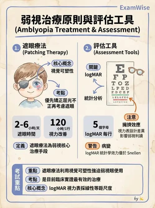 驗光師 - 弱視 - AI 圖文解析預覽