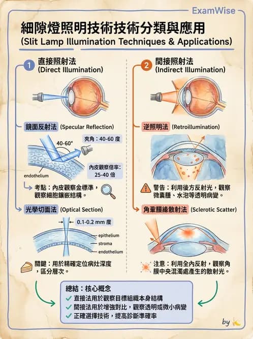 驗光師 - 裂隙燈與角膜弧度檢查 - AI 圖文解析預覽