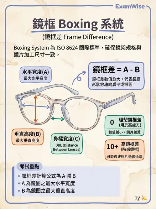 驗光師 - 鏡框規格 - AI 圖文解析預覽