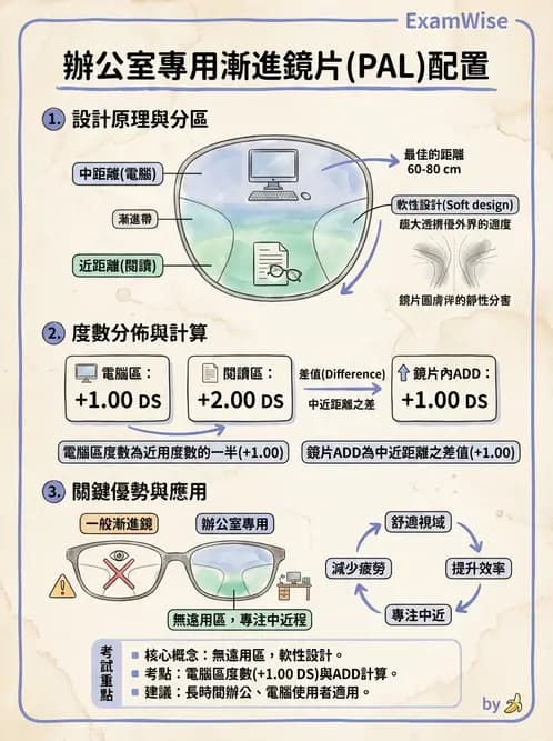 驗光師 - 漸進多焦點鏡片 - AI 圖文解析預覽