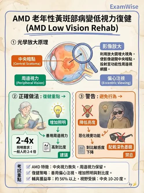 驗光師 - 低視力輔具臨床應用與選配 - AI 圖文解析預覽