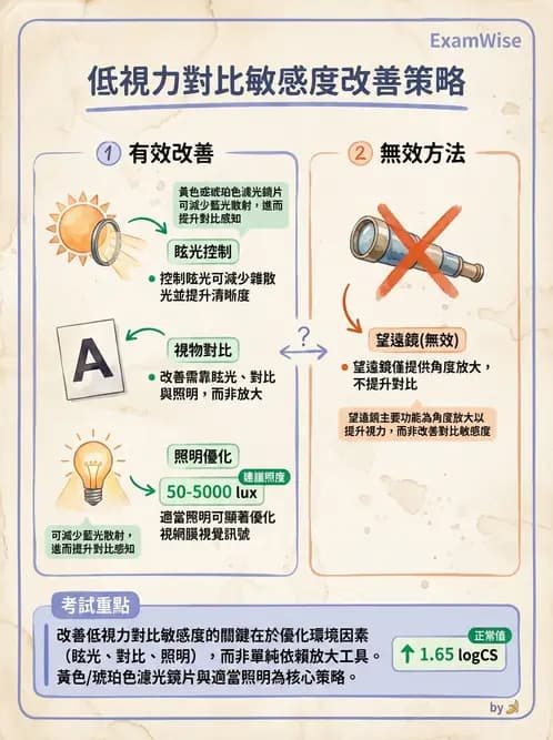 驗光師 - 低視力光學輔具處方與驗配 - AI 圖文解析預覽