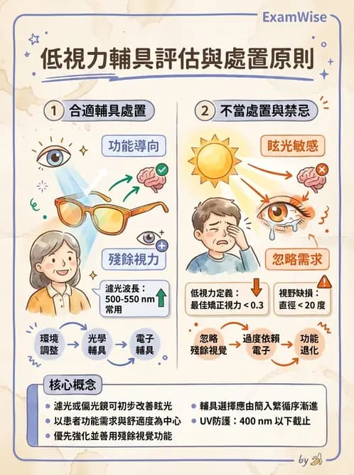 驗光師 - 低視力輔具臨床應用與選配 - AI 圖文解析預覽