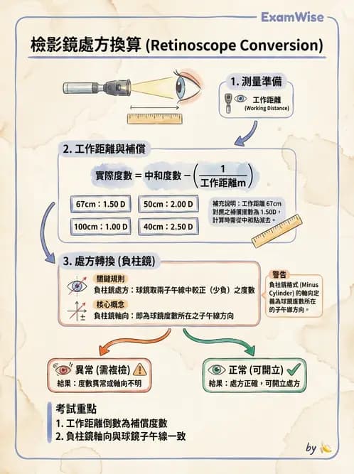 驗光師 - 驗光與測量方法 - AI 圖文解析預覽