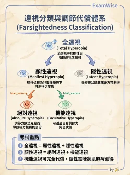 驗光師 - 屈光不正與近視遠視 - AI 圖文解析預覽