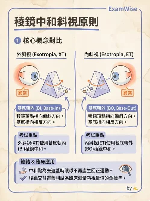 驗光師 - 斜視 - AI 圖文解析預覽