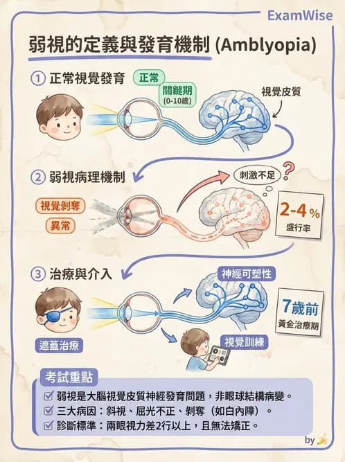 驗光師 - 弱視 - AI 圖文解析預覽