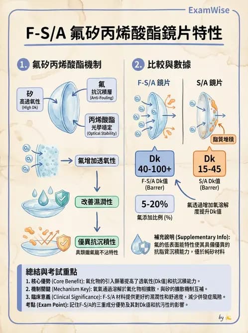 驗光師 - 硬式透氣鏡片材質 - AI 圖文解析預覽