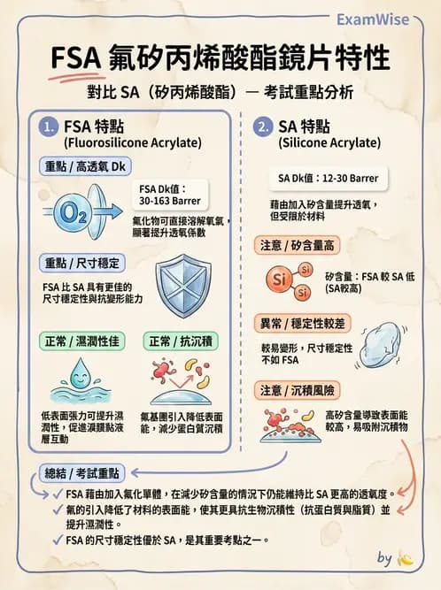 驗光師 - 硬式透氣鏡片材質 - AI 圖文解析預覽