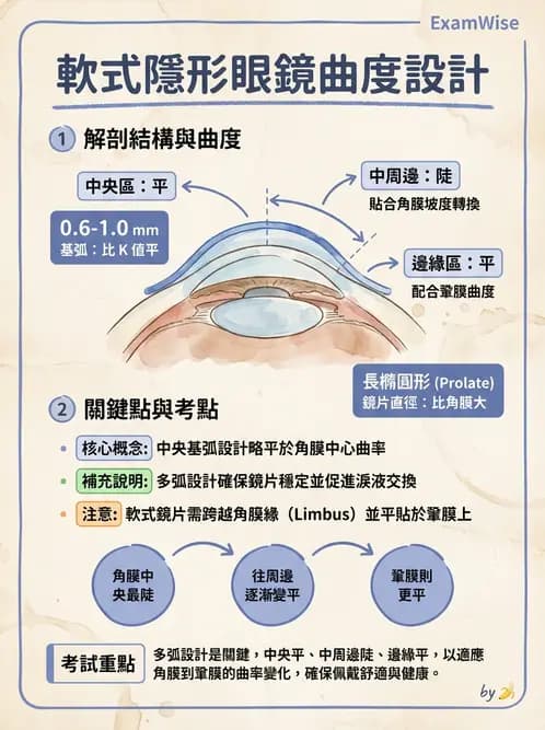 驗光師 - 隱形眼鏡設計 - AI 圖文解析預覽