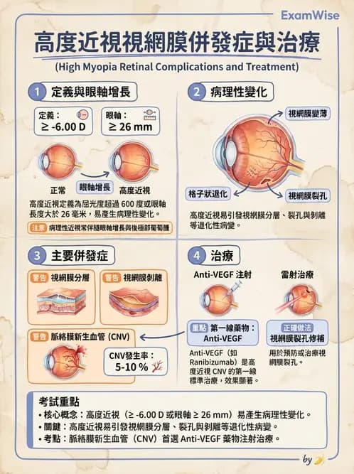 驗光師 - 近視併發症 - AI 圖文解析預覽