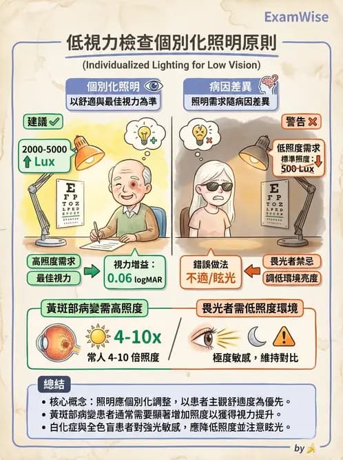 驗光師 - 視力表與視力量測 - AI 圖文解析預覽