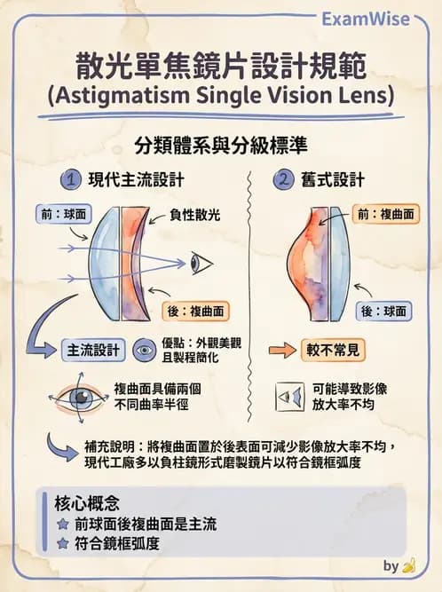 驗光師 - 鏡片材質、鍍膜與隱形眼鏡 - AI 圖文解析預覽