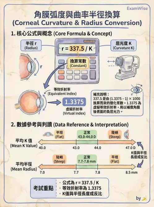 驗光師 - 驗光與測量方法 - AI 圖文解析預覽