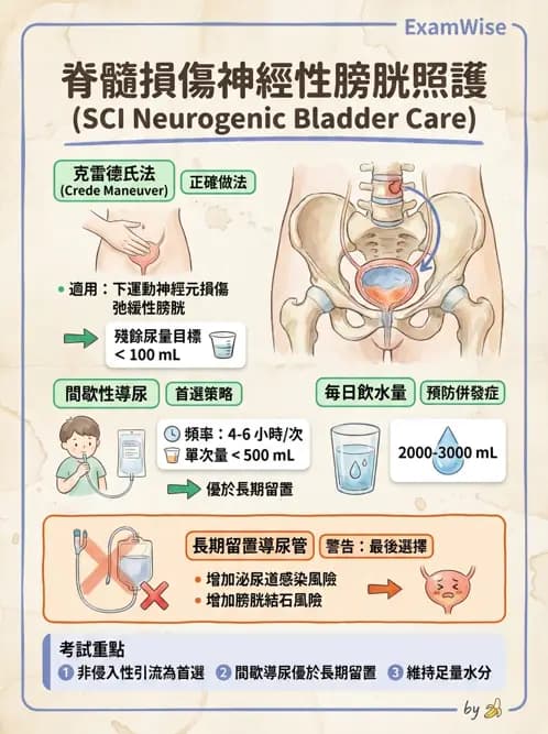 護理師 - 泌尿排泄與導尿護理 - AI 圖文解析預覽