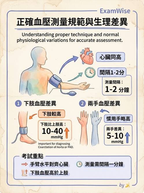 護理師 - 循環評估(脈搏與血壓) - AI 圖文解析預覽
