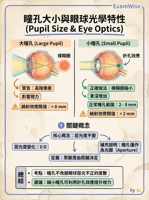 驗光師 - 屈光不正與近視遠視 - AI 圖文解析預覽