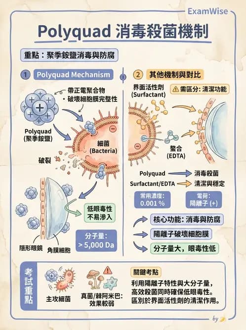 驗光師 - 隱形眼鏡護理 - AI 圖文解析預覽