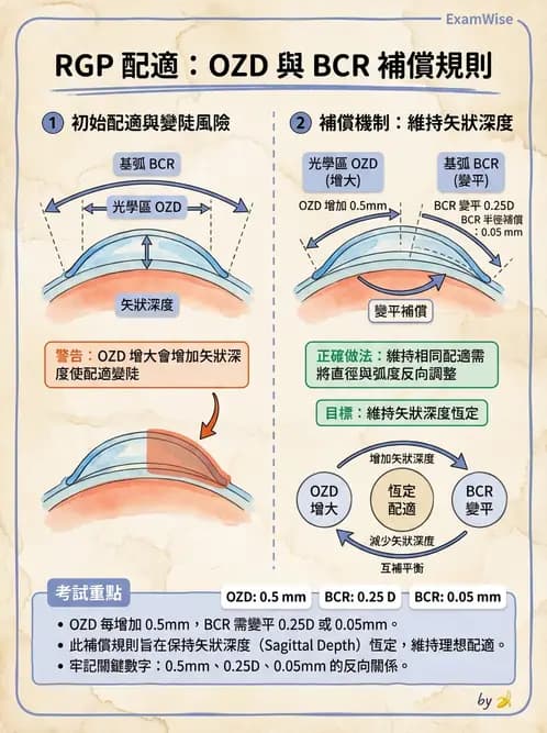 驗光師 - 硬式隱形眼鏡驗配與螢光判讀 - AI 圖文解析預覽