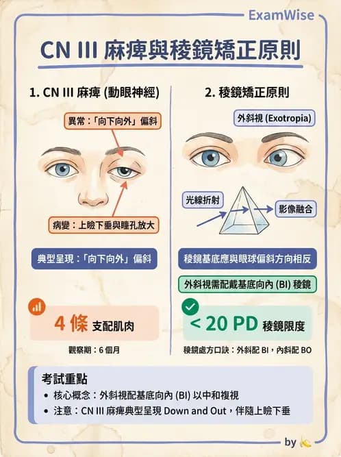 驗光師 - 稜鏡效應與移心計算 - AI 圖文解析預覽