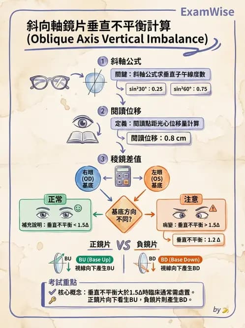 驗光師 - 不等視配鏡方法 - AI 圖文解析預覽