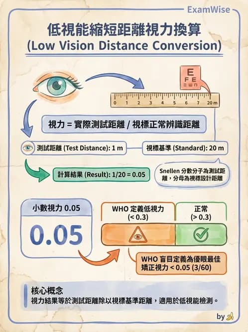 驗光師 - 視力表與視力量測 - AI 圖文解析預覽