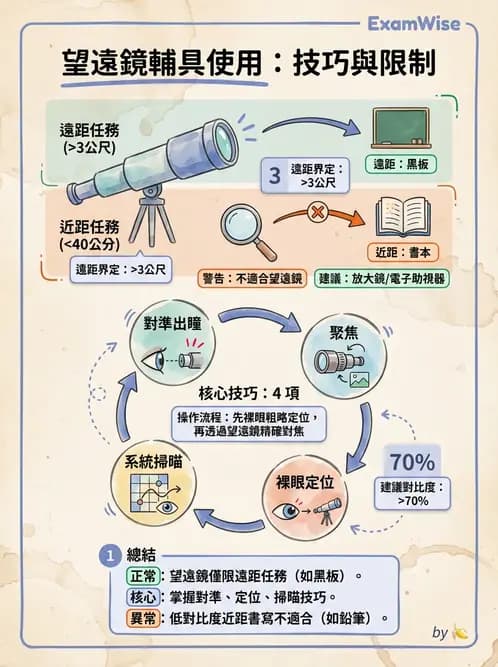 驗光師 - 低視力輔具臨床應用與選配 - AI 圖文解析預覽