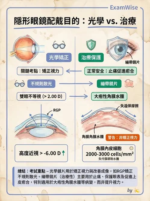 驗光師 - 角膜退化疾病與眼表問題 - AI 圖文解析預覽