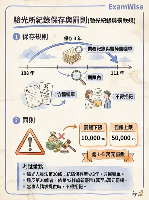 驗光生 - 驗光所停歇業、代理與業務合規 - AI 圖文解析預覽