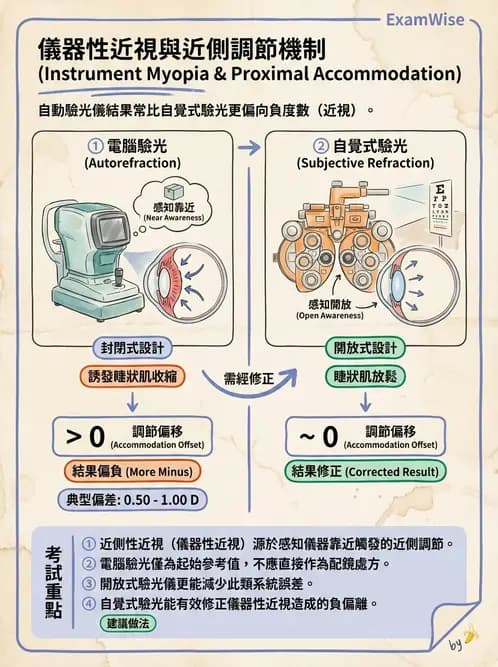 驗光生 - 驗度儀、自動驗光儀與綜合驗光儀 - AI 圖文解析預覽