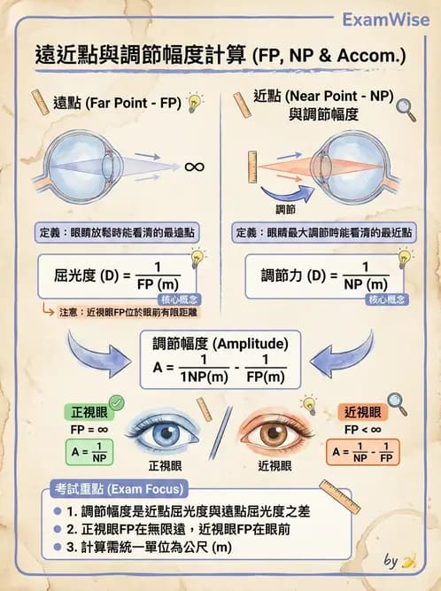 驗光生 - 散光分類、不等視與不等像 - AI 圖文解析預覽
