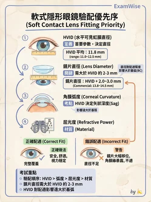 驗光生 - 軟式鏡片設計原理與散光鏡片驗配 - AI 圖文解析預覽