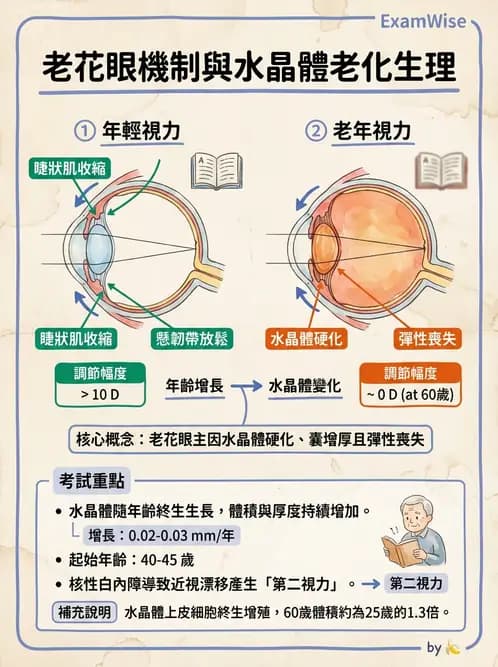 驗光生 - 屈光介質與眼壓調節 - AI 圖文解析預覽