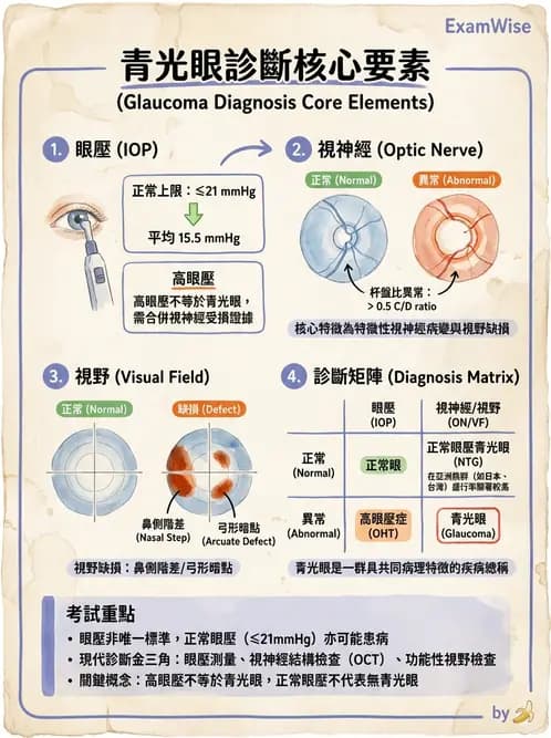 驗光生 - 青光眼與水晶體疾病 - AI 圖文解析預覽