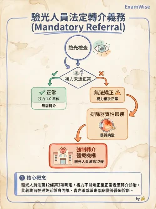 驗光生 - 驗光人員業務範圍與未成年人驗光規定 - AI 圖文解析預覽