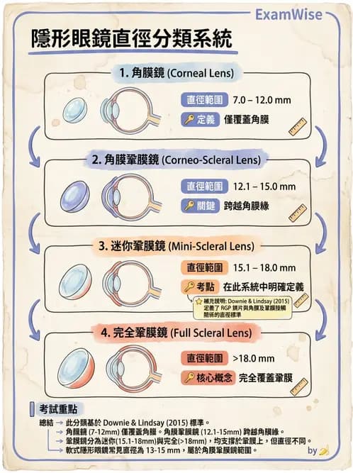 驗光生 - 鏡片設計、結構與臨床選用 - AI 圖文解析預覽