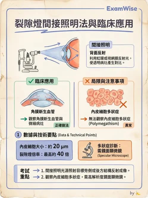 驗光生 - 眼前段檢查與角膜測量 - AI 圖文解析預覽