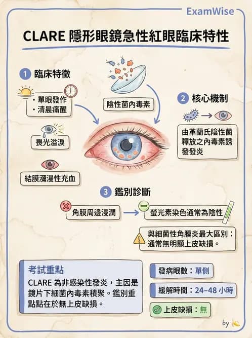 驗光生 - 感染性與炎症性角膜結膜炎 - AI 圖文解析預覽